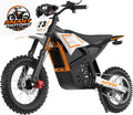 2200W Peak Electric Dirt Bike for Teens & Adults – 48V 23Ah Removable Battery, Up to 53-Mile Range, 40 MPH, Mid-Drive Motor, Dual Suspension & Disc Brakes
